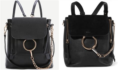 mini faye backpack chloe|chloe faye backpack sizes.